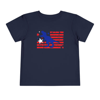 Patriotic T-Rex Toddler Tee