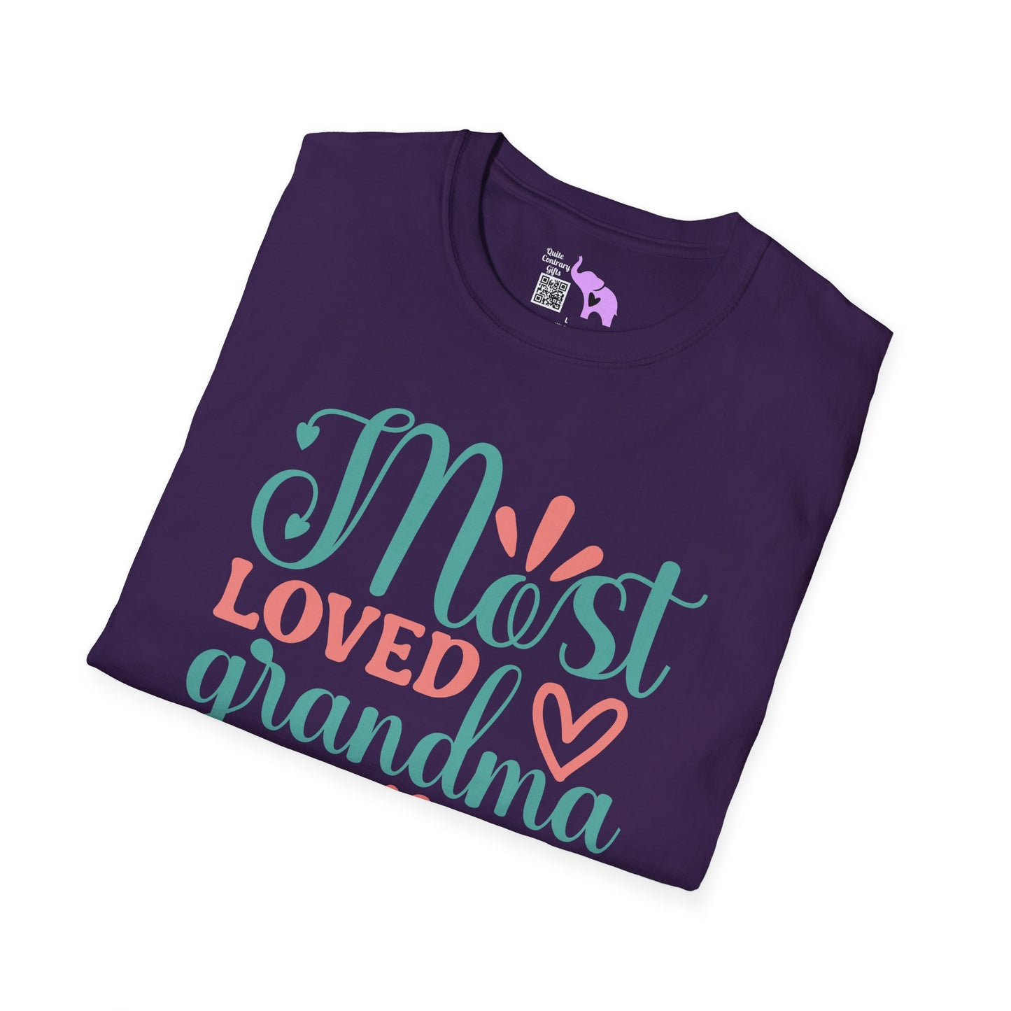 Most Loved Grandma Adult T-shirt