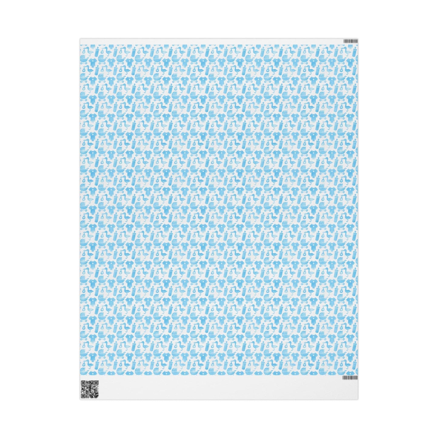 Baby Boy Keepsakes Wrapping Paper