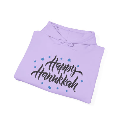 Happy Hanukkah 3 Adult Heavy Blend™ Hooded Sweatshirt