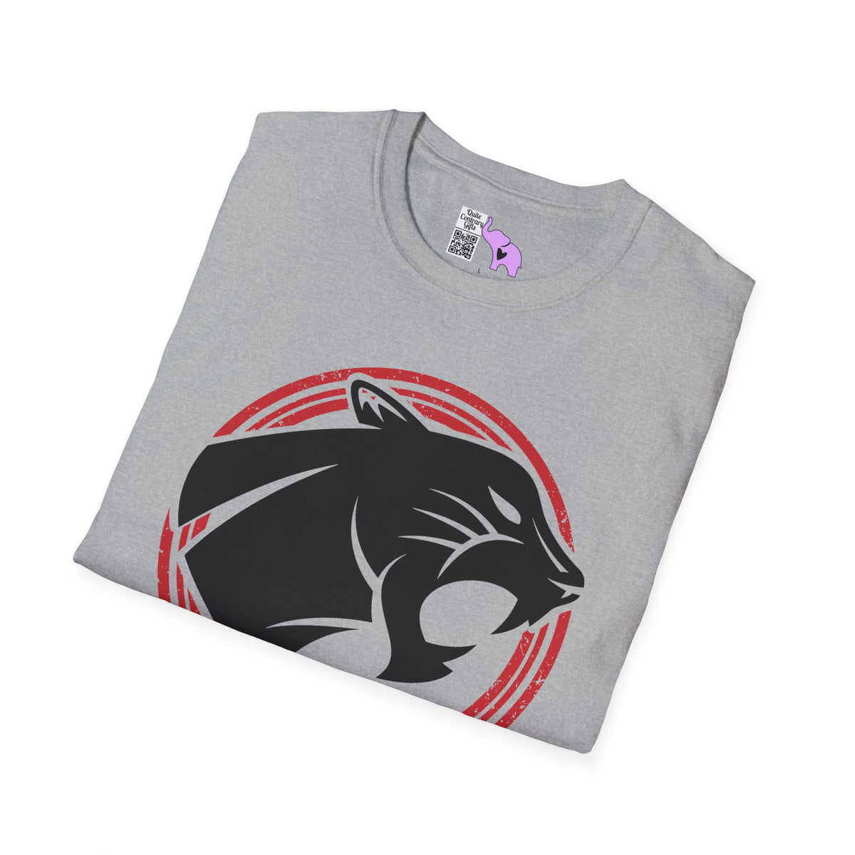 Panthers Circle Adult T-shirt
