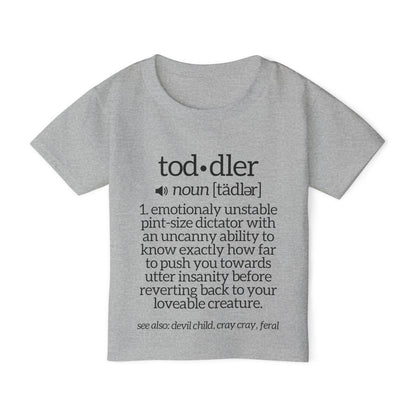 Funny Toddler Definition Heavy Cotton™ Toddler T-shirt