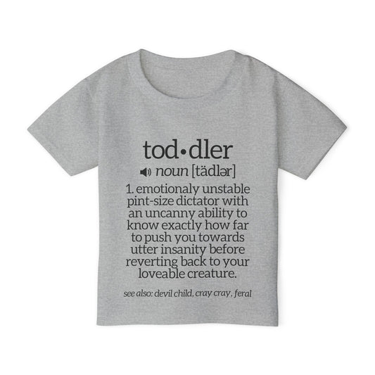 Funny Toddler Definition Heavy Cotton™ Toddler T-shirt