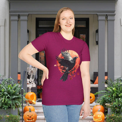Halloween Crows 3 Adult T-shirt