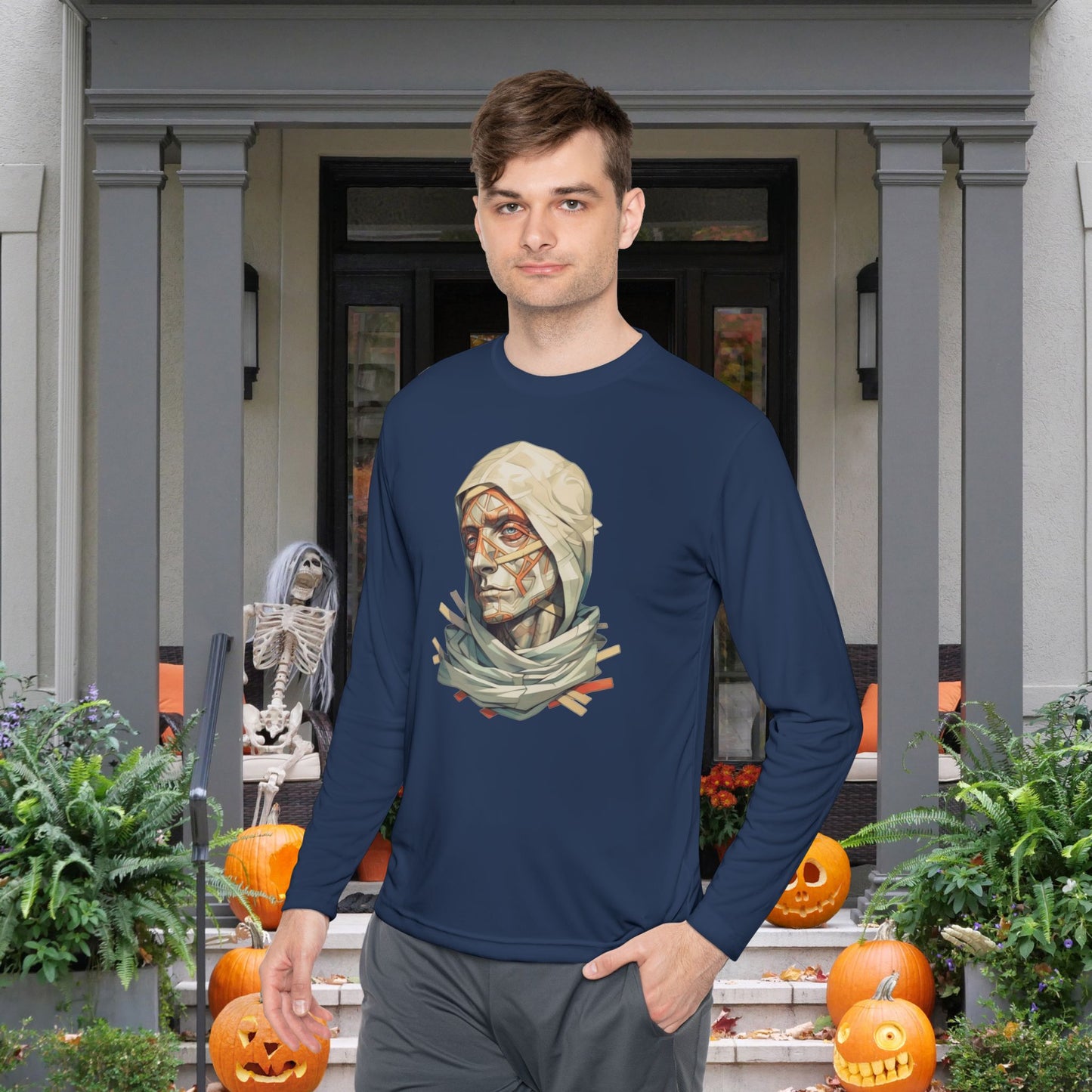 Pharoahs Curse Adult Long Sleeve Tee