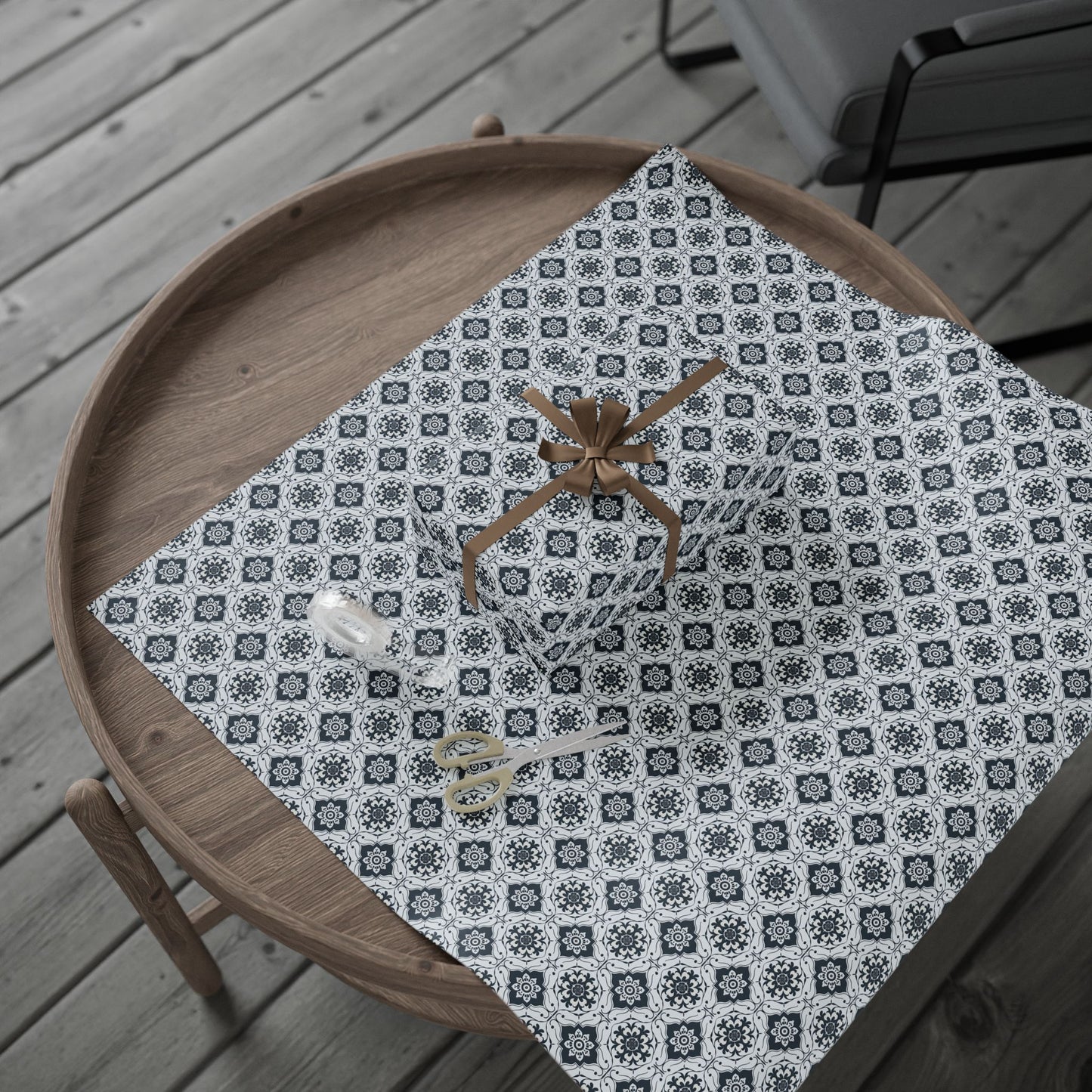 Lisbon Noir Wrapping Paper