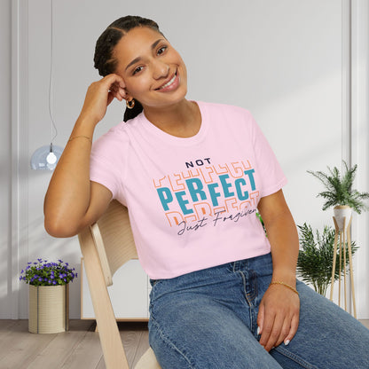 Not Perfect Just Forgiven Adult T-shirt