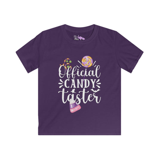 Official Candy Taster Youth Softstyle Tee