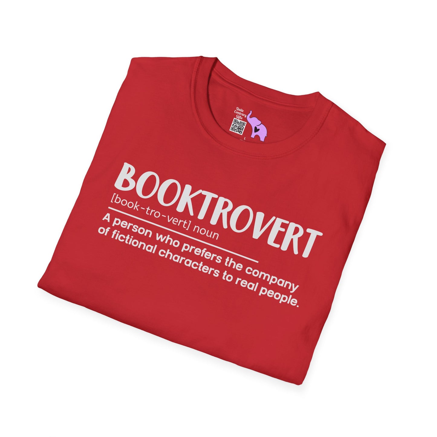 Booktrovert (Simple Definition) Adult T-shirt