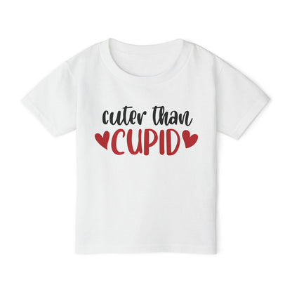 Cuter Than Cupid Heavy Cotton™ Toddler T-shirt