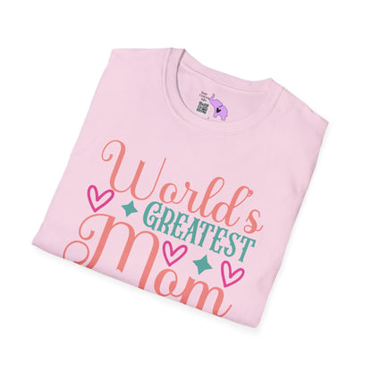 World's Greatest Mom Adult T-shirt