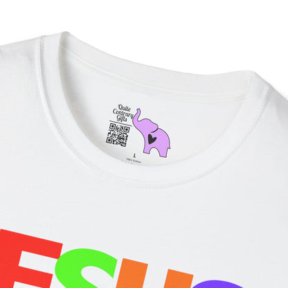 Jesus Loves Me This I Know 2 Adult T-shirt