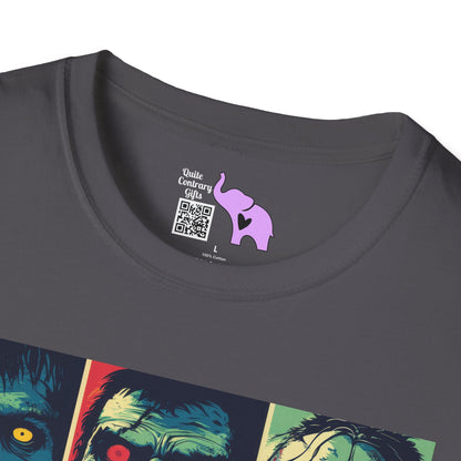 Halloween Monster 2 Adult T-shirt