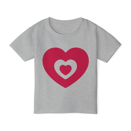 Heart 6 Heavy Cotton™ Toddler T-shirt