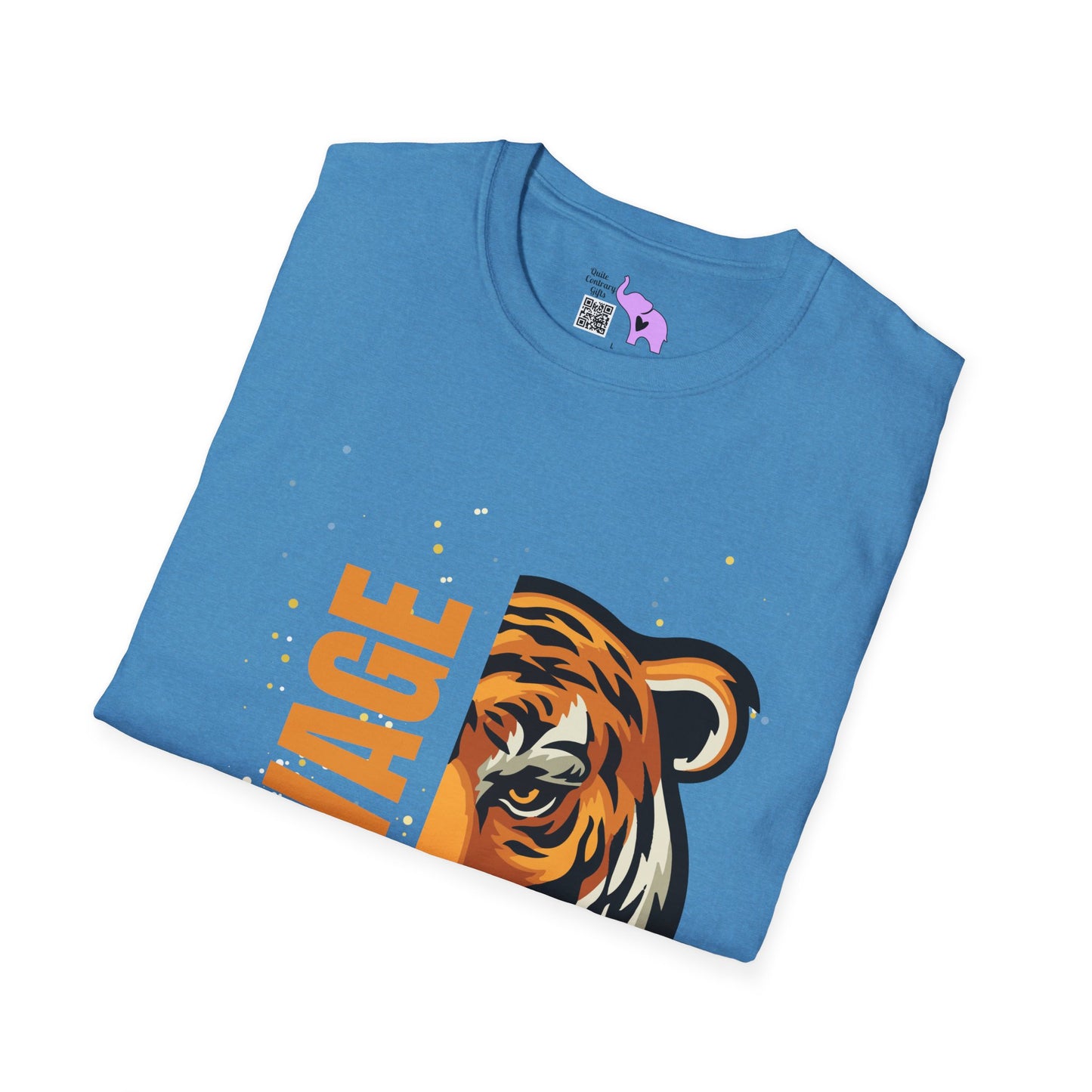 Savage Tiger Adult T-shirt