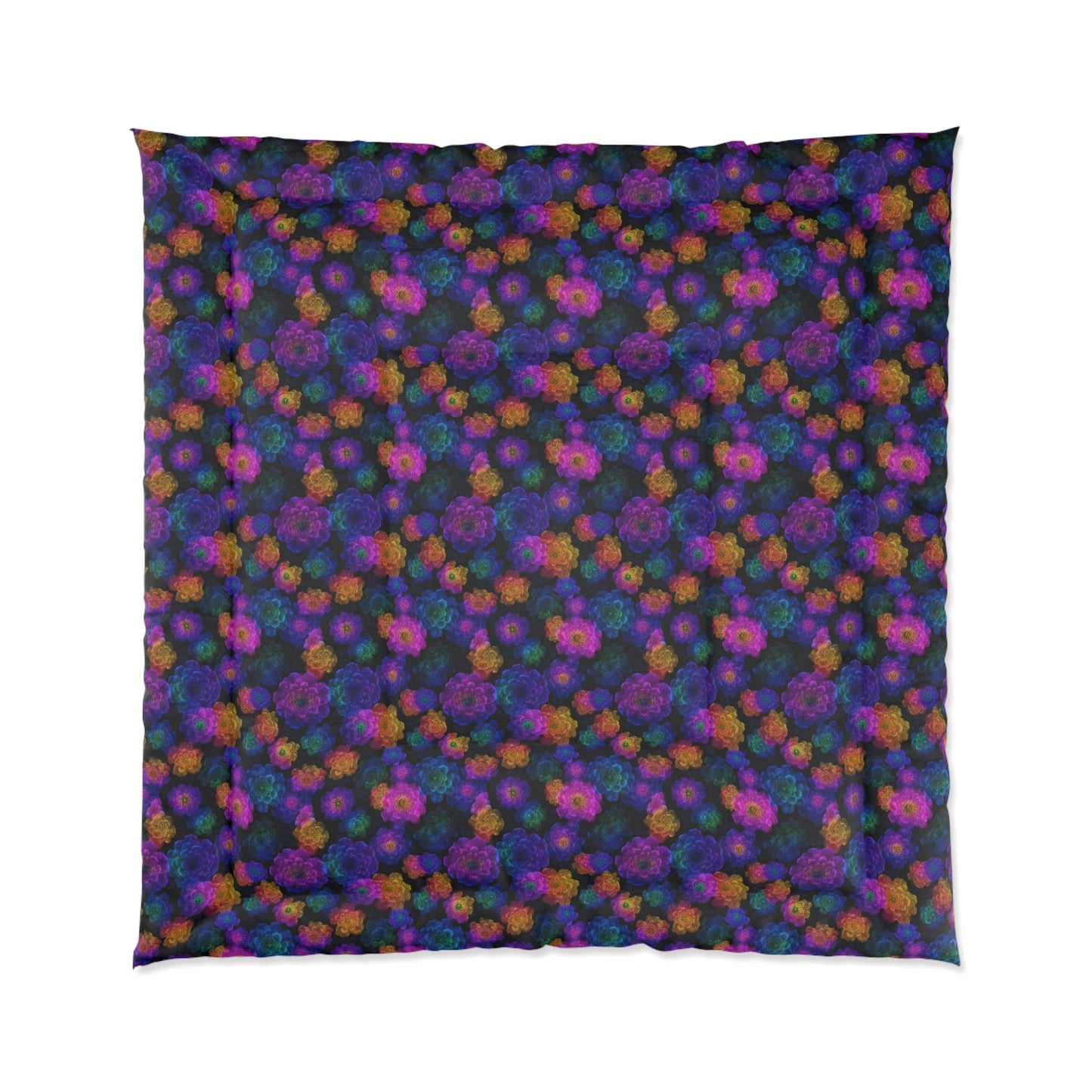 Luminous Carnations Comforter