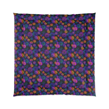 Luminous Carnations Comforter