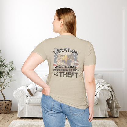 Taxation without Representation is Theft Adult T-shirt