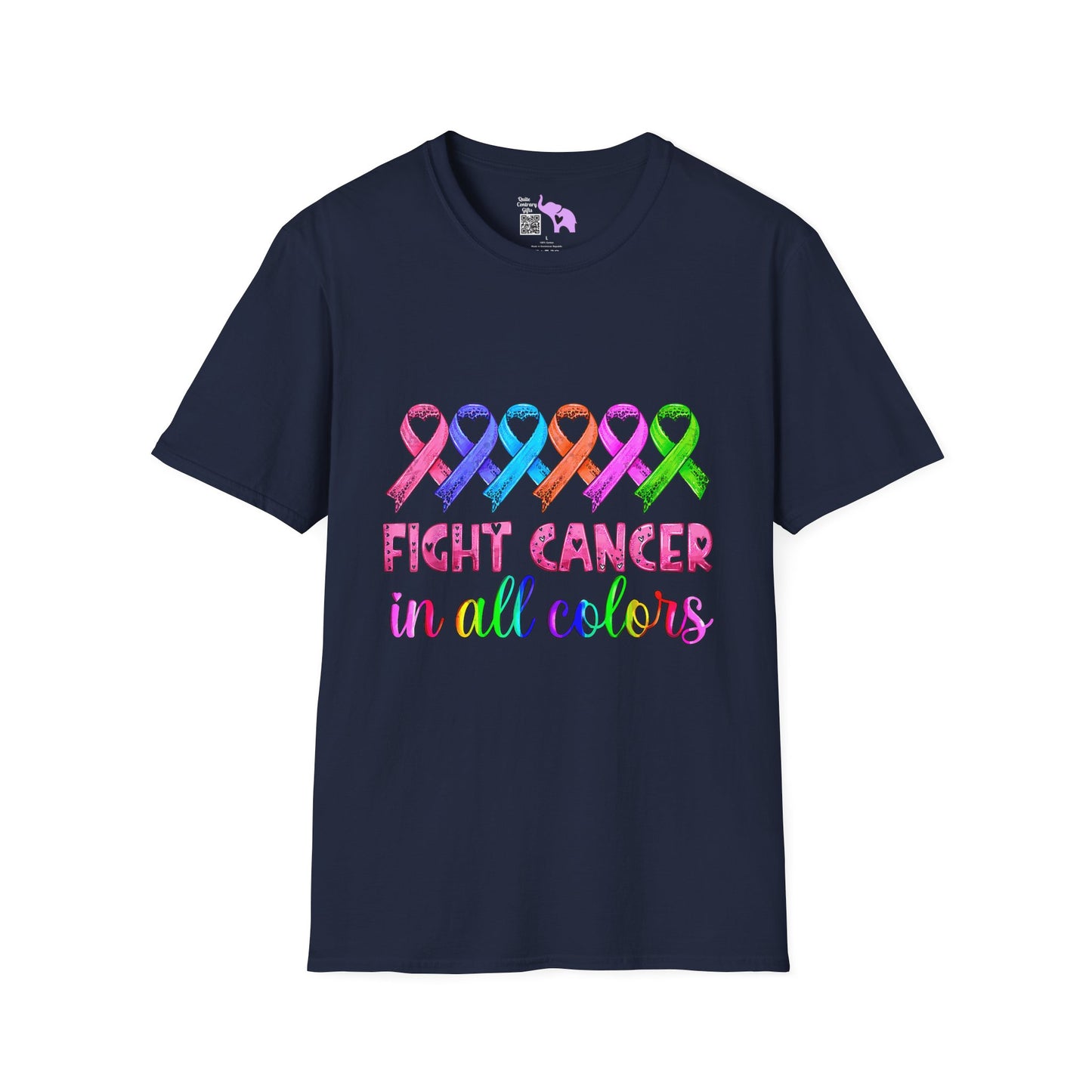 Fight Cancer in All Colors 4 T-shirt