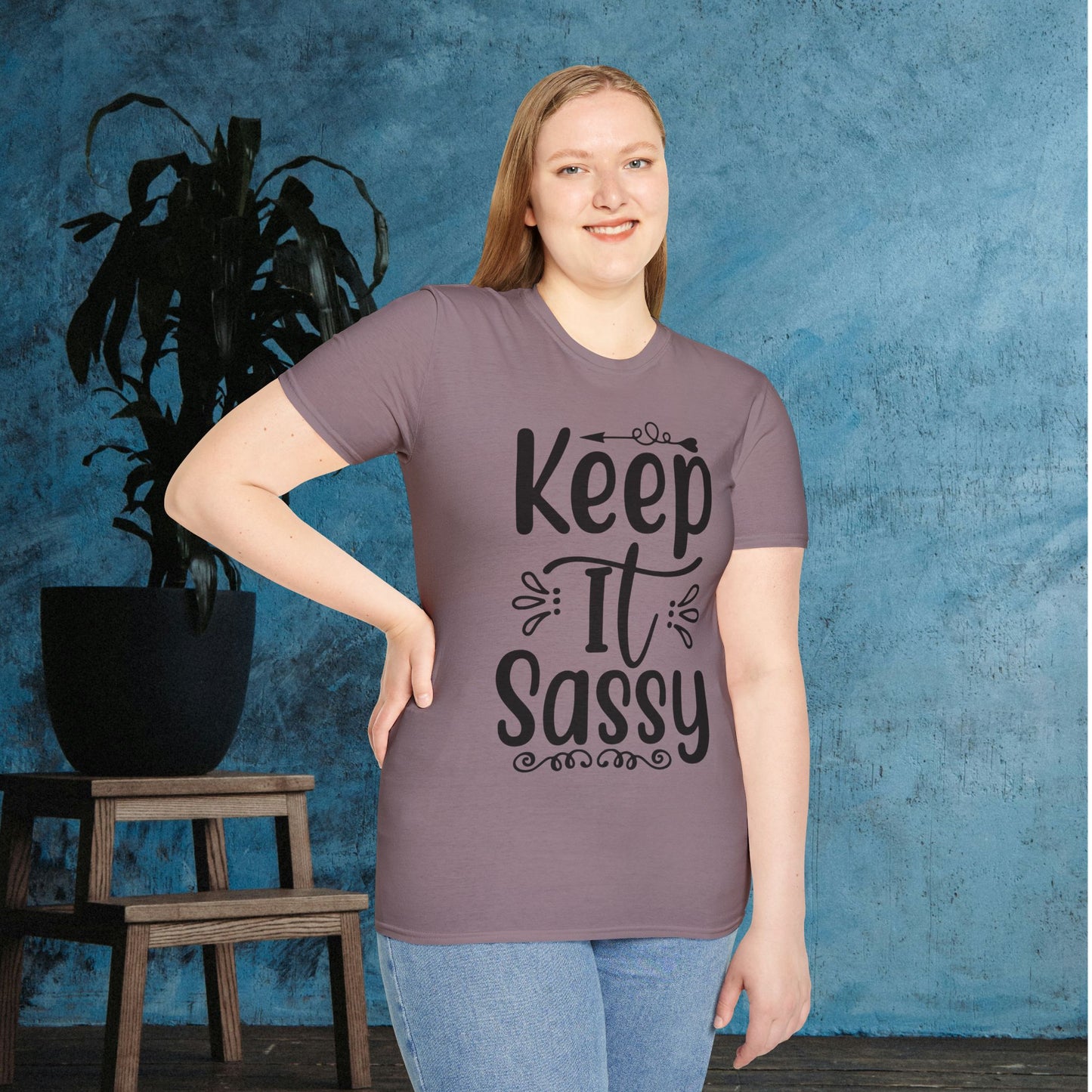 Keep It Sassy Adult T-shirt