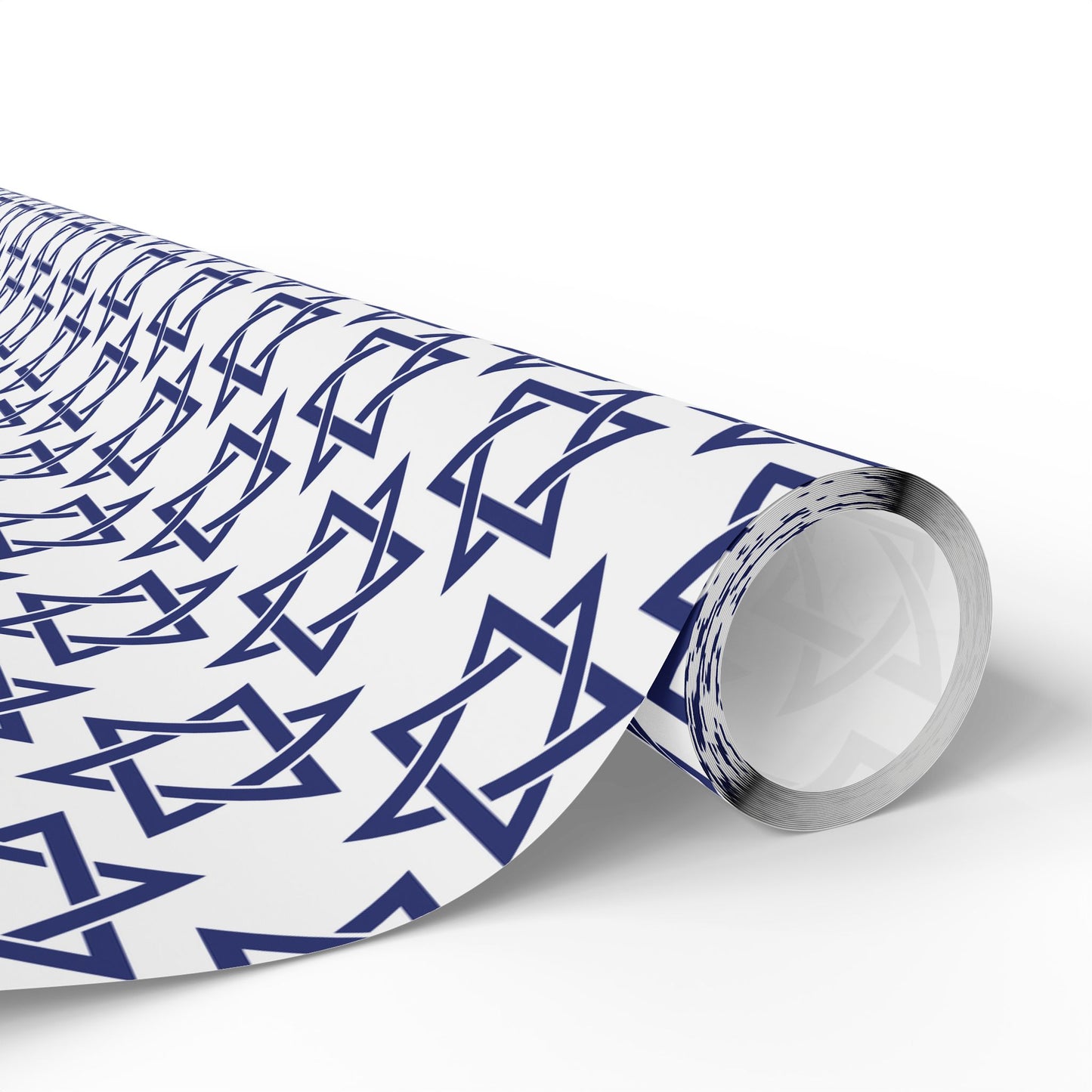 Star of David Hanukkah Wrapping Paper