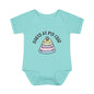 Party At My Crib Infant Baby Rib Bodysuit