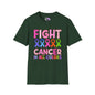 Fight Cancer in All Colors 6 Adult T-shirt