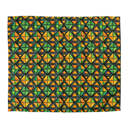 Living Tapestry Microfiber Duvet Cover