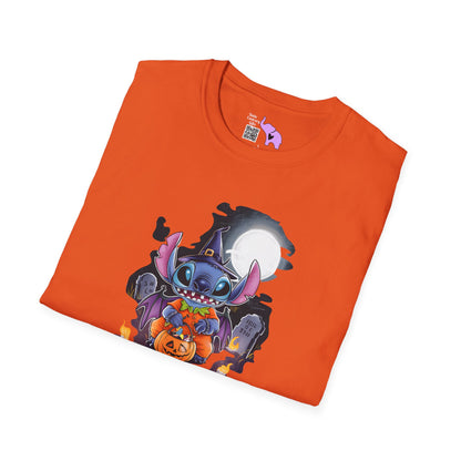 Halloween Stitch Full Moon Adult T-shirt