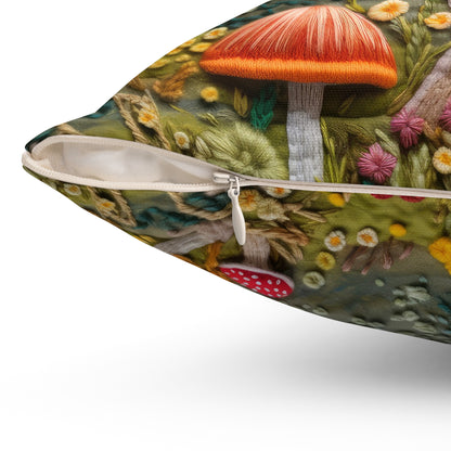 Enchanted Caps Throw Pillow
