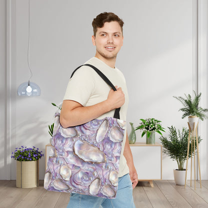 Purple Opalescent Dreams Canvas Tote Bag