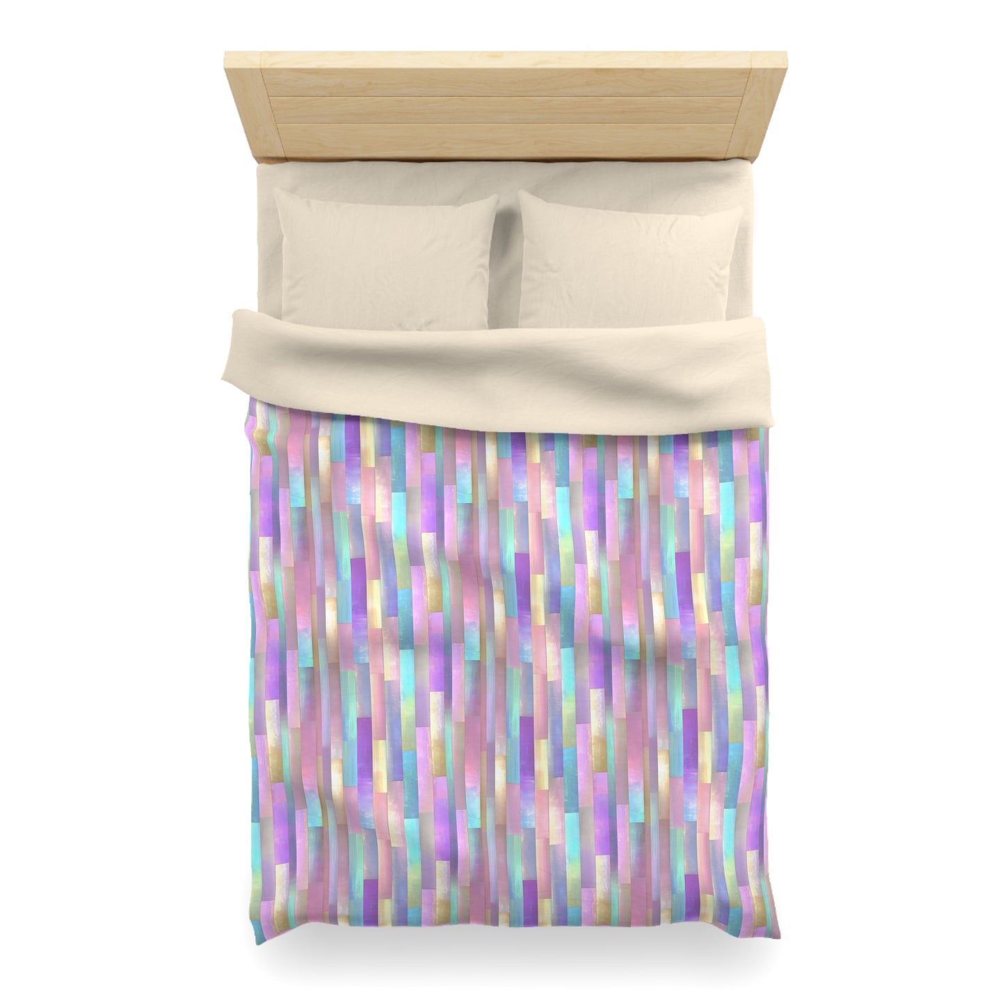 Enchanted Mosaic Microfiber Duvet Cover
