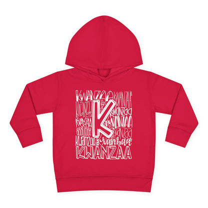 Kwanzaa Wordcloud Toddler Hoodie
