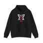 Butterfly Pink Support Ribbon Adult Heavy Blend™ Hoodie