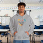 Teacher Supply Heart Heavy Blend™ Hooded Sweatshirt