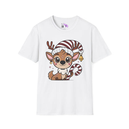 Santa's Little Deer Adult T-shirt