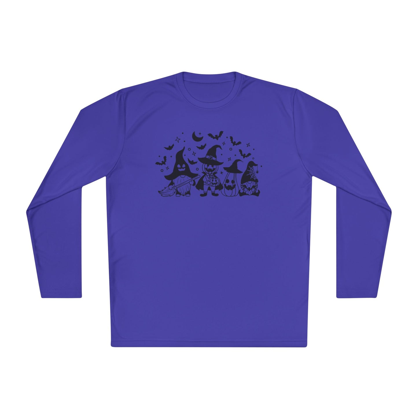 Trick or Treat Gnomies Adult Long Sleeve Tee