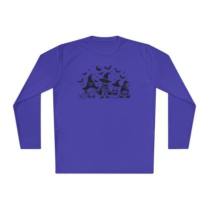 Trick or Treat Gnomies Adult Long Sleeve Tee