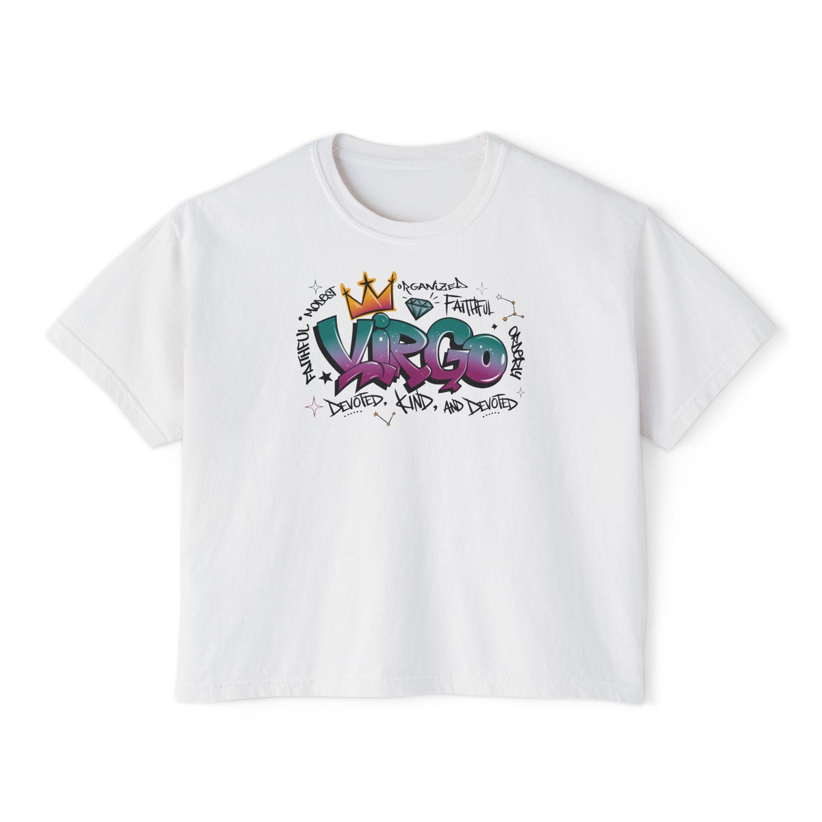 Virgo Street Art Women's Boxy Tee