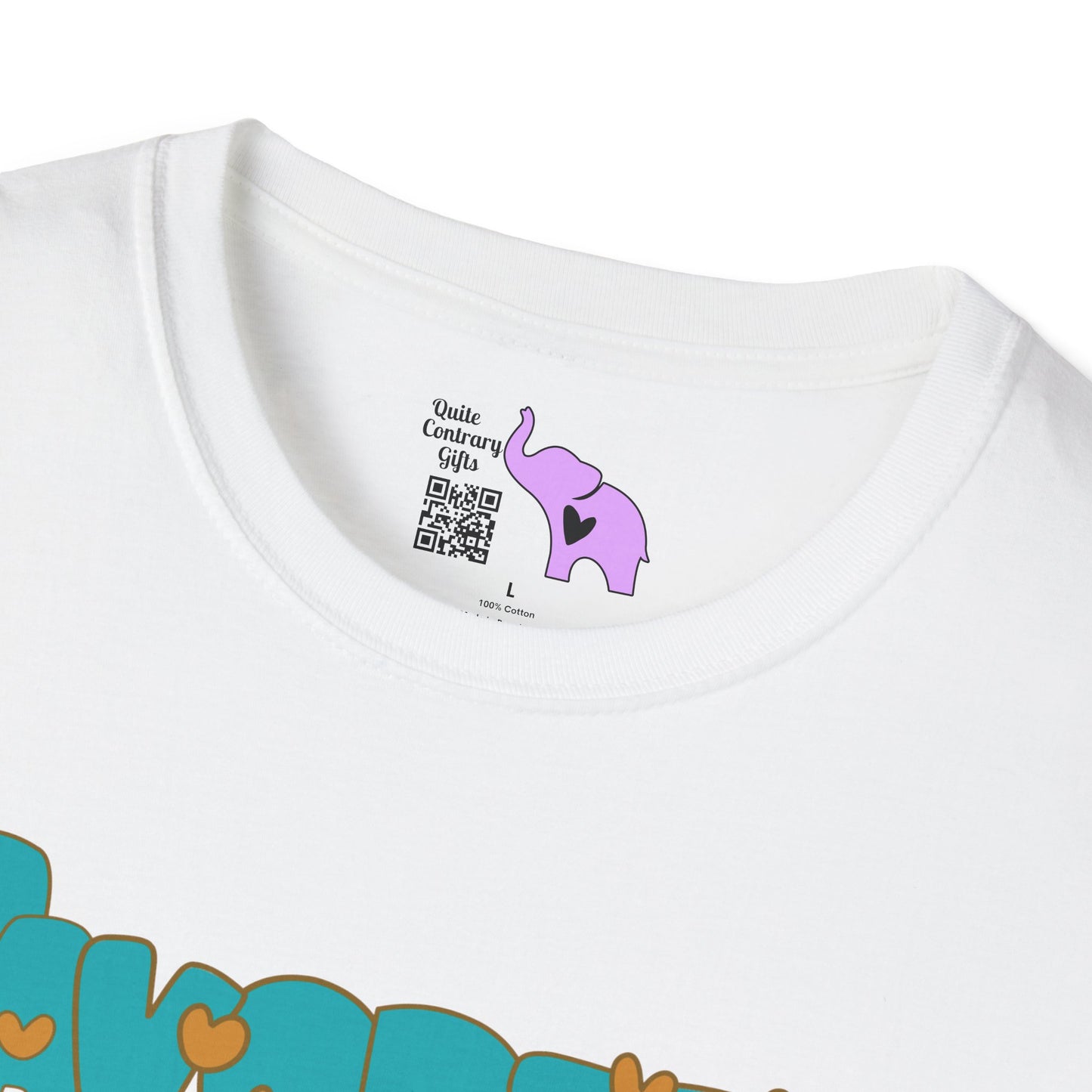 Favorite Auntie Teal/Gold Adult T-shirt