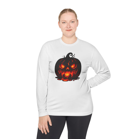 Inferno Jack-O’-Lantern Adult Long Sleeve Tee