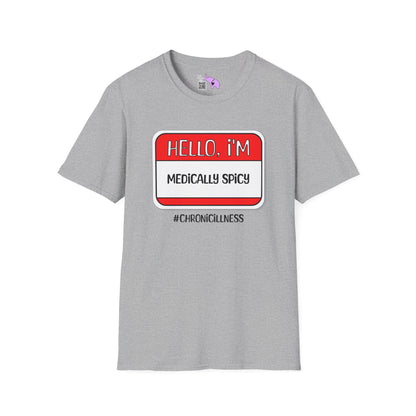 Hello, I'm Medically Spicy Adult T-shirt