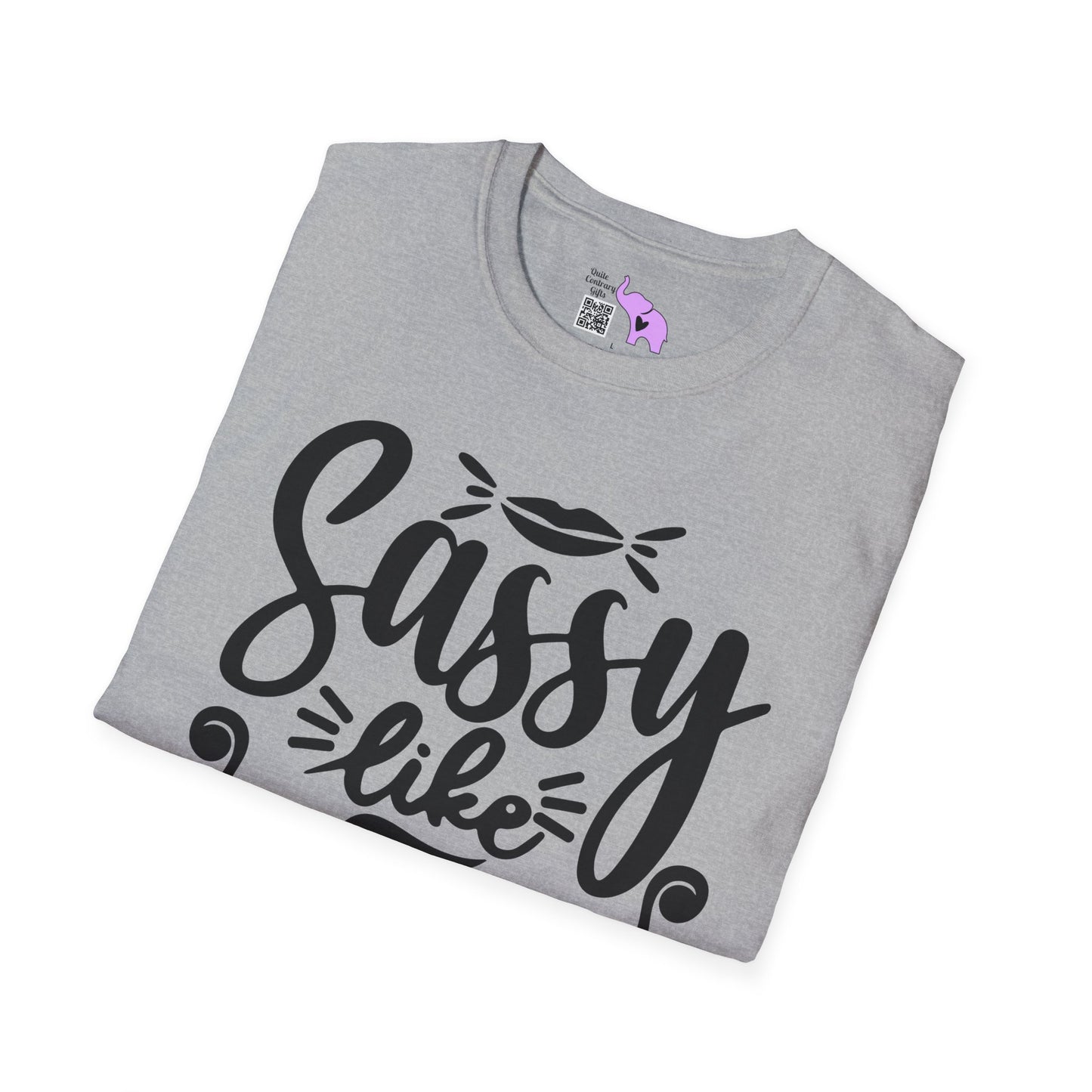 Sassy Like My Mom Adult T-shirt