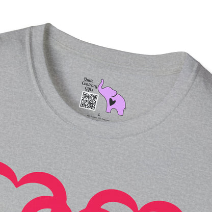 Triple Heart Adult T-shirt