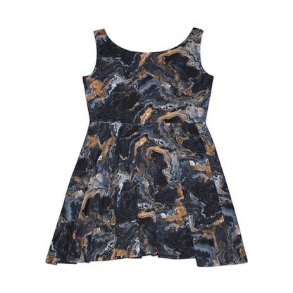 Moonspill Marble Women's Skater Dress