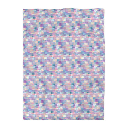 Cloudbound Panels Microfiber Duvet Cover