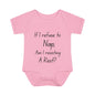 If I Refuse To Nap Am I Resisting A Rest? Infant Baby Rib Bodysuit