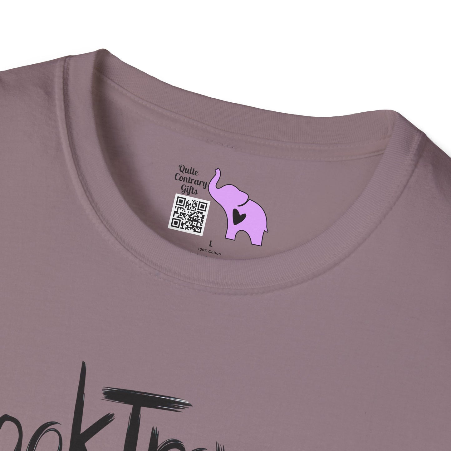 Booktrovert(Cartoonish Book) Adult T-shirt