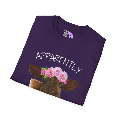 Apparently I Have An Attitude. Who Knew? Adult T-shirt