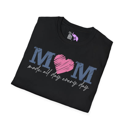 Mom Mode All Day Everyday Adult T-shirt